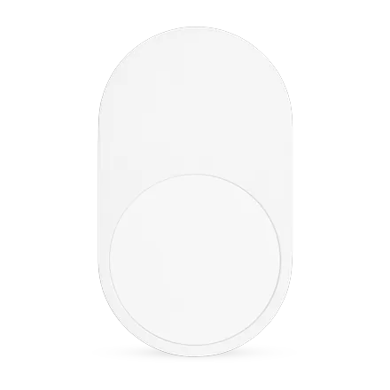 White ADT wireless motion sensor