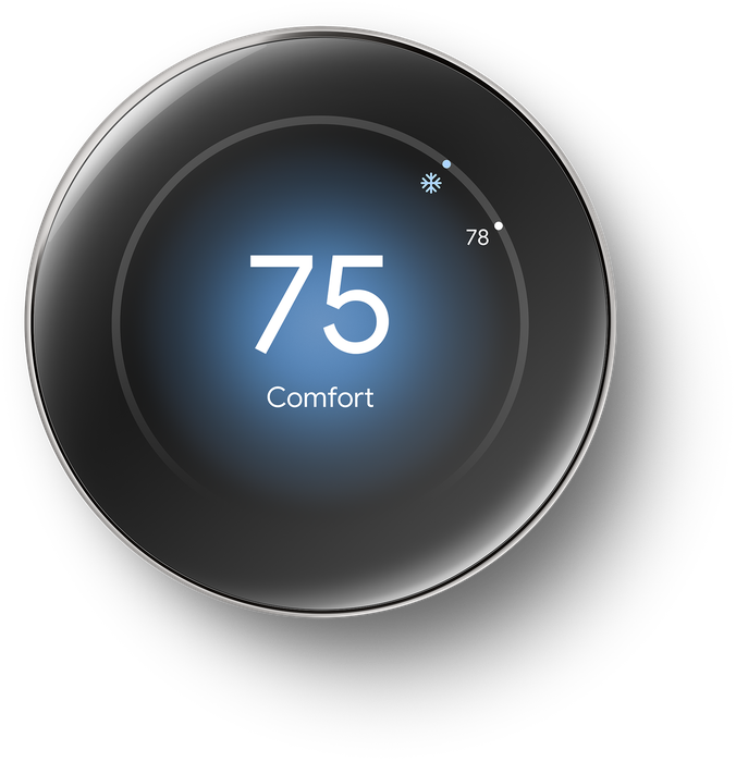 Google Nest smart thermostat